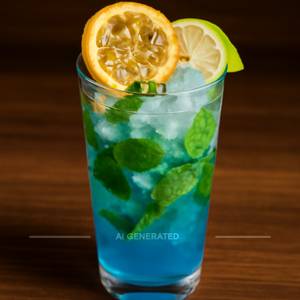 Blue Lagoon Mojito