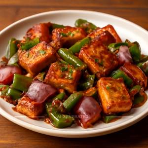 Paneer Chilli Dry