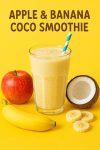Apple & Banana Coco Smoothie - Cheerful