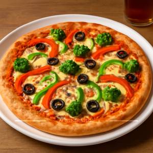 Veg loaded pizza