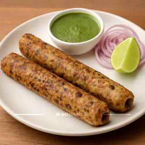 Chicken Seekh Kebab (Pack of 2)                            