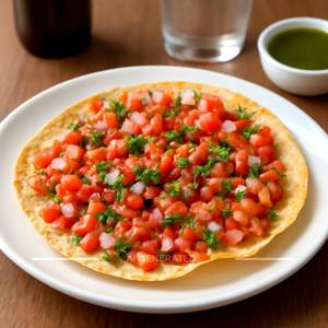 Fried Masala Papad