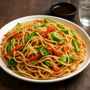 Veg hakka noddles