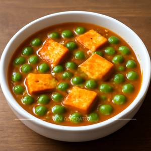 Matar paneer