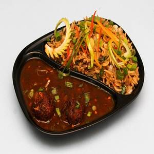 Manchurian With Fried Rice