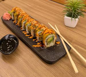 Crispy Tempura Asparagus Sushi Roll