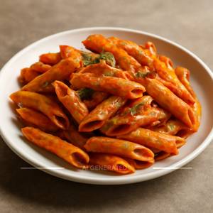 Red sauce pasta