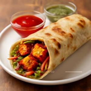 Paneer Tikka Wrap