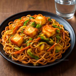Paneer Hakka Noodles