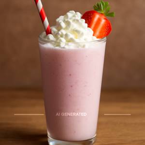 Strawberry milkshake