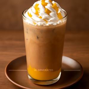 Mango cold coffee
