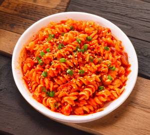 Chicken Red Cheese Pasta 