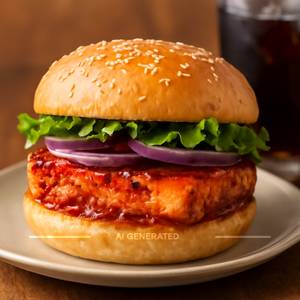 Chilli Paneer Burger