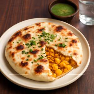 Paneer Stuffed Kulcha