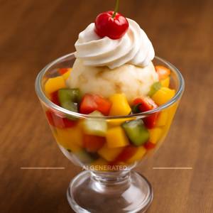 Fruit Cocktail Sundae