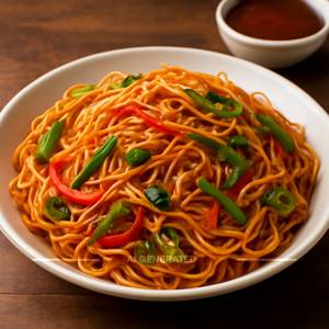 Veg schezwan noodles