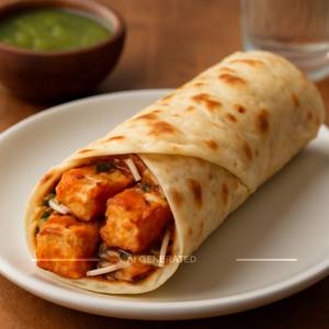 Paneer Tikka Roll