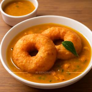 Sambhar vada [2 pcs]