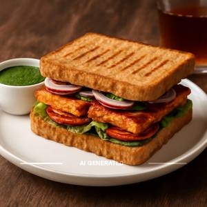 Veg Tandoori Paneer Sandwich