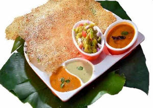 Rava Onion Paneer Masala Dosa