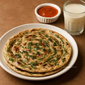 Pudina Paratha 