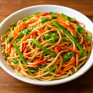 Veg hakka noodles