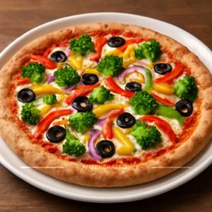 Veg exortika pizza