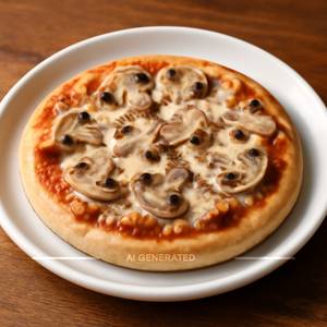 Mushroom pizza