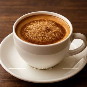 Hazelnut hot coffee