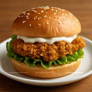 Chicken Kurkure Burger