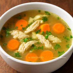 Chicken clear soup