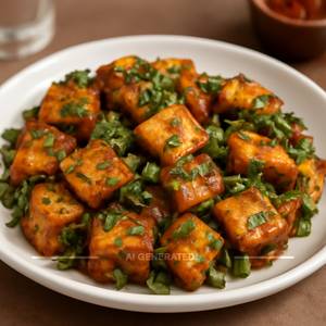 Paneer Coriander Chilli