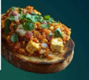 Paneer Bhurji On Toast