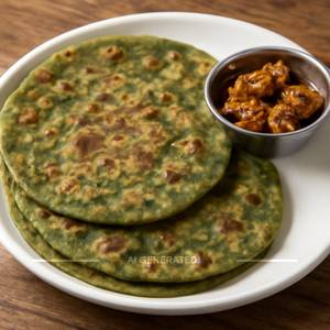 Palak Paratha