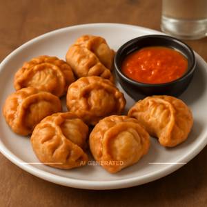 Fried Momos (Chicken)