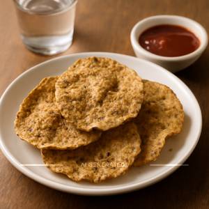 Fried Nagli Papad