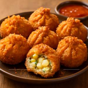 Cheese Corn Kurkure Momo