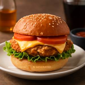 Chicken Cheese Burger