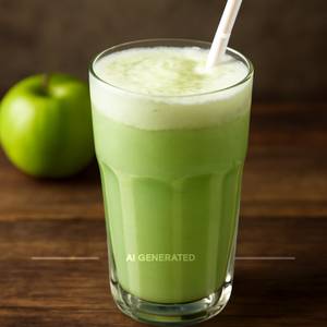 Green apple shake