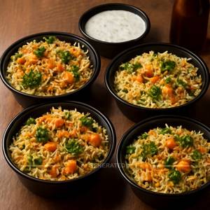 Veg dum biryani (Pack of 4)