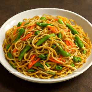 Veg hakka noodles