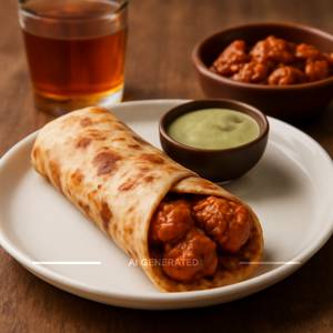 Double masala chap roll