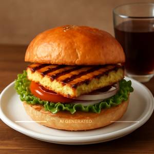Grilled Paneer Burger