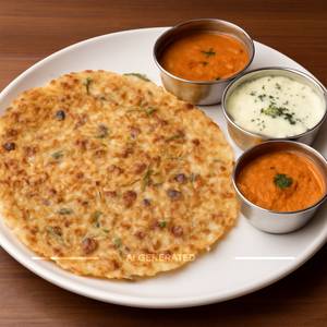 Rava Onion Plain Dosa