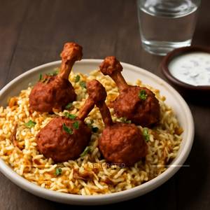 Chicken Lolipop Biryani (Pack of 4)                 
