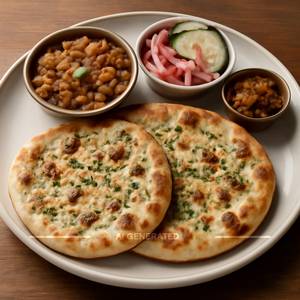 Sada Chola Kulcha