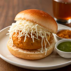 Cheese Vada Pav