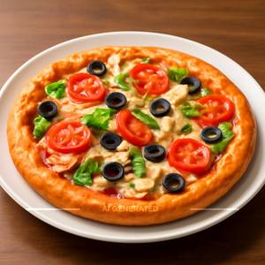 Deluxe Veggie Pizza [8 Inches]