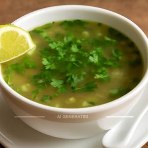Lemon coriander soup