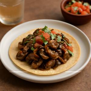 Mushroom Taco